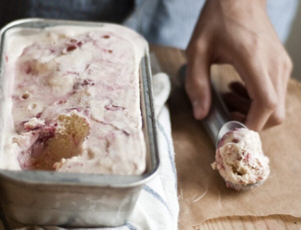 Strawberry Swirl Ice Cream Recipe